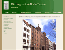 Tablet Screenshot of bekenntniskirche.de